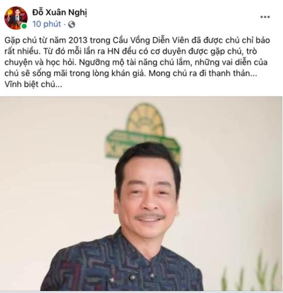 Dàn sao Việt bàng hoàng khi hay tin NSND Hoàng Dũng qua đời-5