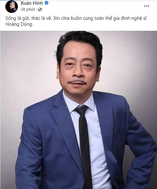 Dàn sao Việt bàng hoàng khi hay tin NSND Hoàng Dũng qua đời-2