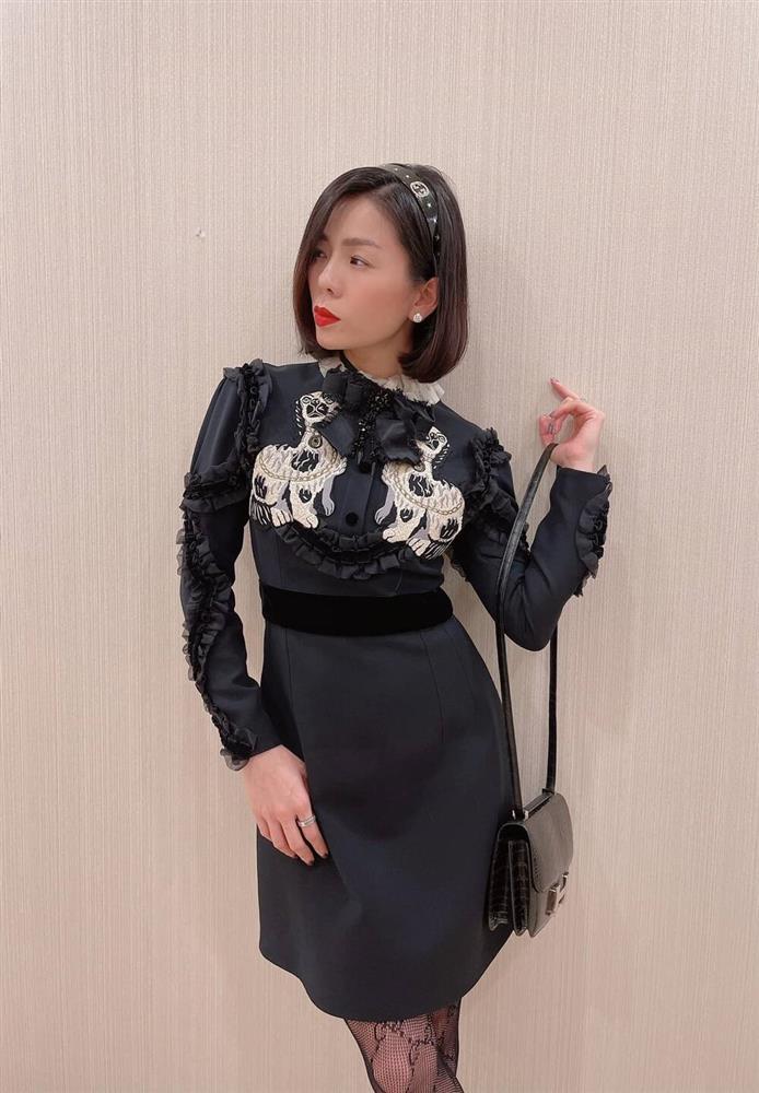 Lệ Quyên khoe eo phẳng ngầm phủ nhận tin đồn bầu bí-6