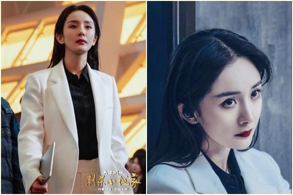 Dương Mịch bị netizen chê bai vì lệch tông với Hứa Khải ở poster phim mới đậm mùi teenfic-5