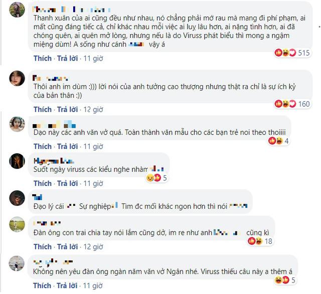 CĐM phẫn nộ với tuyên bố của ViruSs về chuyện tình với Ngân Sát Thủ: Toàn đạo lý văn vở-3