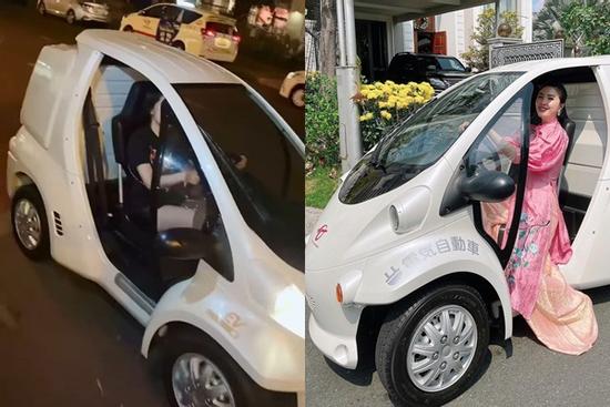 Bảo Thy gây chú ý với những lần xuống phố bằng 'siêu xe đi chợ'