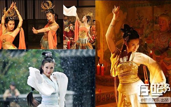 Trần Hảo đã thể hiện sức quyến rũ của mình trong "Tam quốc và Thành đôn hoàng". Khả năng di chuyển mềm mại cùng với ngoại hình xuất sắc của nữ diễn viên đã khiến thước phim trở nên vô cùng ấn tượng.