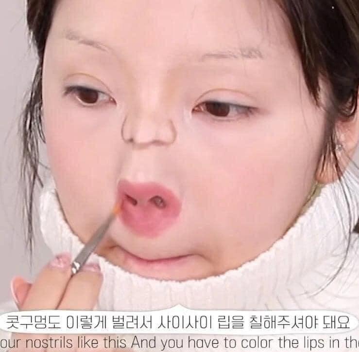 Màn makeup thành em bé của Youtuber Hàn khiến cư dân mạng khóc thét-6