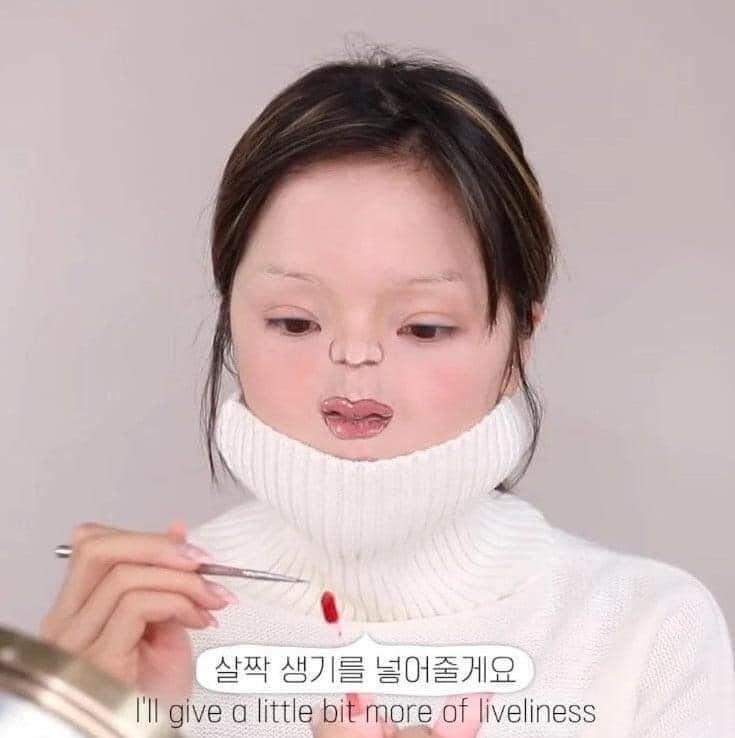 Màn makeup thành em bé của Youtuber Hàn khiến cư dân mạng khóc thét-7