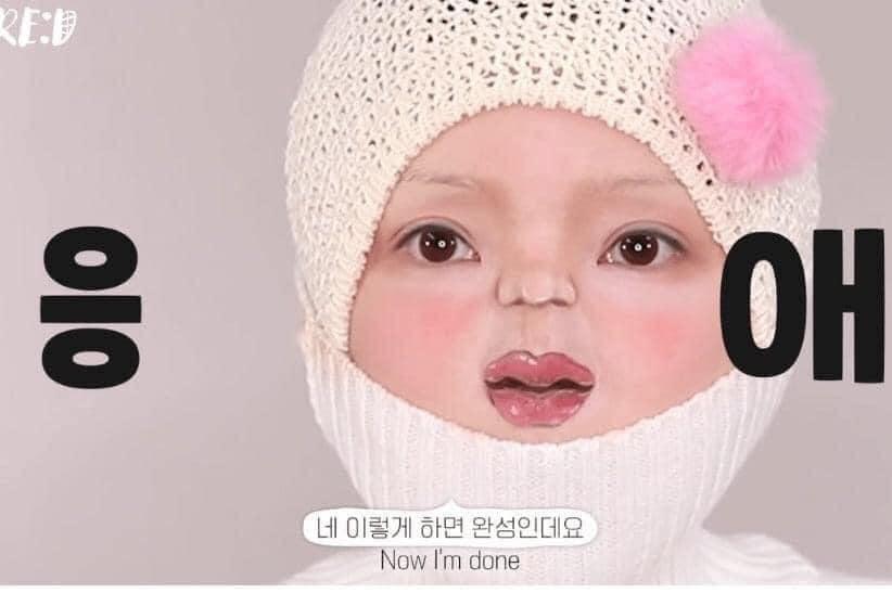 Màn makeup thành em bé của Youtuber Hàn khiến cư dân mạng khóc thét-9