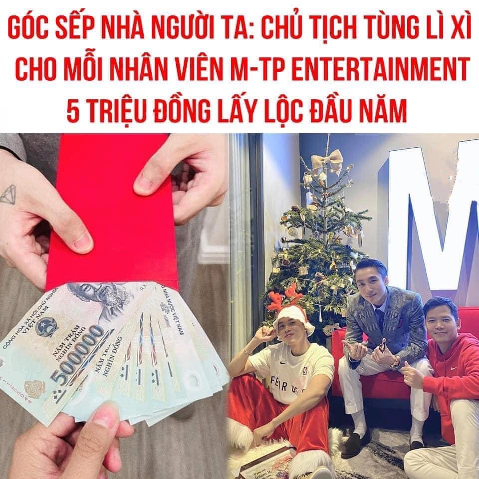 Sơn Tùng lộ tài khoản ngân hàng, fan liên tiếp chuyển tiền mừng Sếp uống trà xanh-5