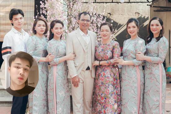 Hòa Minzy khoe ảnh gia đình, ngoại hình cậu út gây chú ý