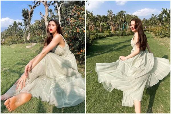 Bị soi chỉnh ảnh méo tường, Hà Hồ tung tiếp khoảnh khắc diện bikini bốc lửa-5