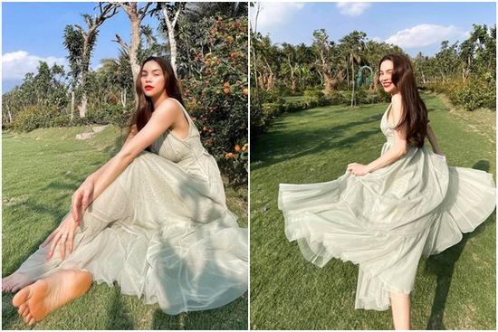 Khoe ảnh tình bể bình bên Kim Lý, Hồ Ngọc Hà liền bị soi chỉnh ảnh quá đà