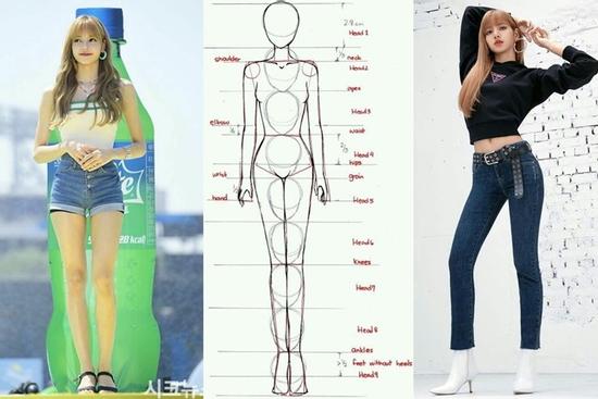 Body tỷ lệ 9:1 cực hiếm của BLACKPINK Lisa