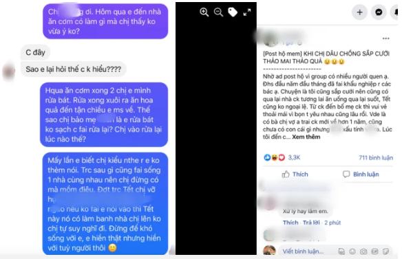 Màn dằn mặt chị dâu chồng sắp cưới cực đanh thép của cô gái trẻ-1