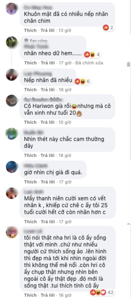 Hari Won khoe ảnh nhan sắc thật tuổi băm, lộ nếp nhăn, bị chê già-2