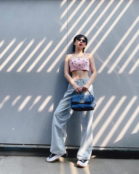 Còn mùng là còn Tết, Tóc Tiên chơi lớn diện áo ren xuyên thấu lộ nội y-5