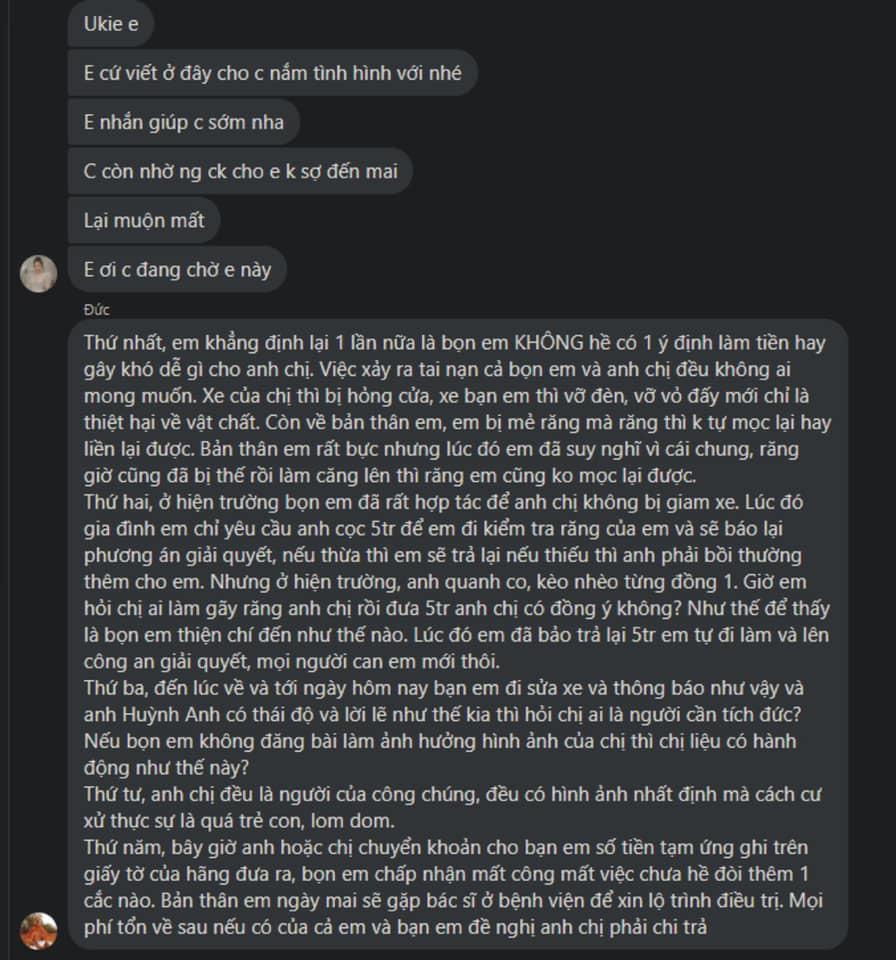 Huỳnh Anh bị tố gây tai nạn gẫy răng người khác, lươn lẹo trốn bồi thường-10