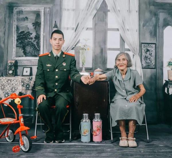 Xôn xao ảnh cưới trâu già gặm cỏ non của cặp đôi lệch nhau 61 tuổi-2