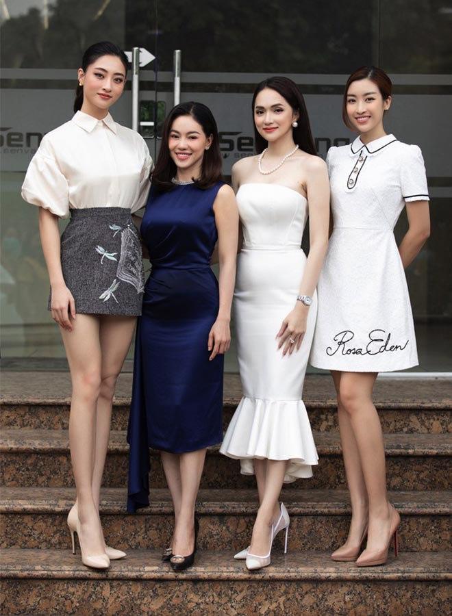 Lương Thùy Linh giống hệt người khổng lồ khi hội ngộ bạn trung học-3