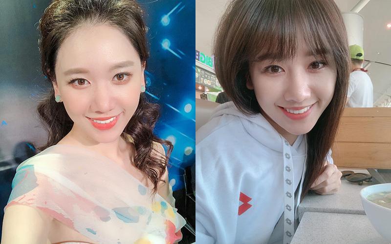 Học Hari Won, Thiều Bảo Trâm 3 kiểu tóc mái giúp giấu nhẹm vầng trán sân bay-2