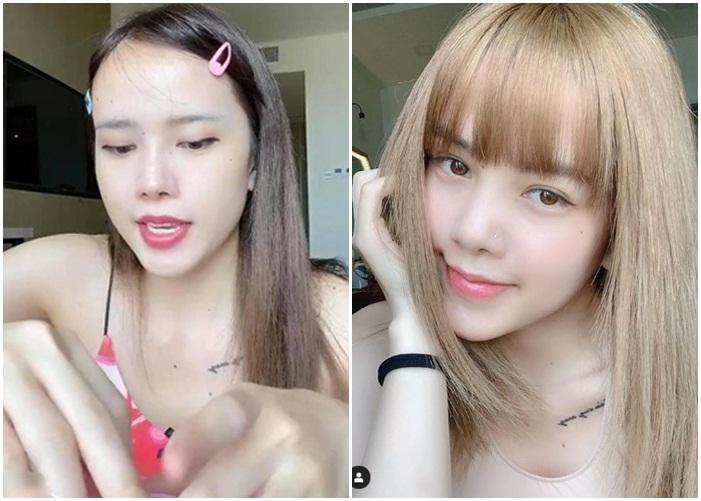 Học Hari Won, Thiều Bảo Trâm 3 kiểu tóc mái giúp giấu nhẹm vầng trán sân bay-4