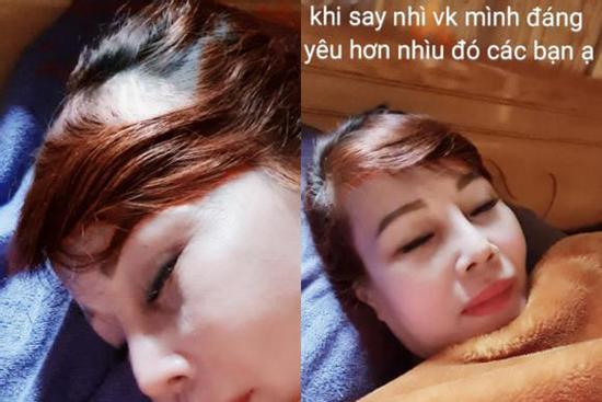 Cô dâu 64 tuổi lộ ảnh say rượu, chồng trẻ bình luận gây chú ý