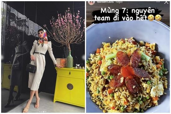 Tóc Tiên tiết lộ cách 'dọn tủ lạnh' sau Tết: Toàn là món ngon