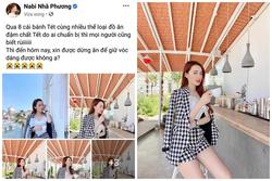 Nhã Phương than phải ép cân vì ông xã tẩm bổ quá nhiều, netizen nói gì mà cô đổi status?