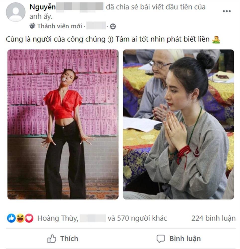 Hoàng Thùy thả like bài đăng anti-fan cà khịa Minh Tú giữa ồn ào mặc hở-1