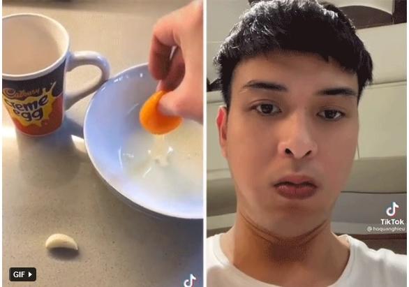 Hồ Quang Hiếu học cách tách lòng đỏ trứng trên mạng và cái kết hết nói nổi-1