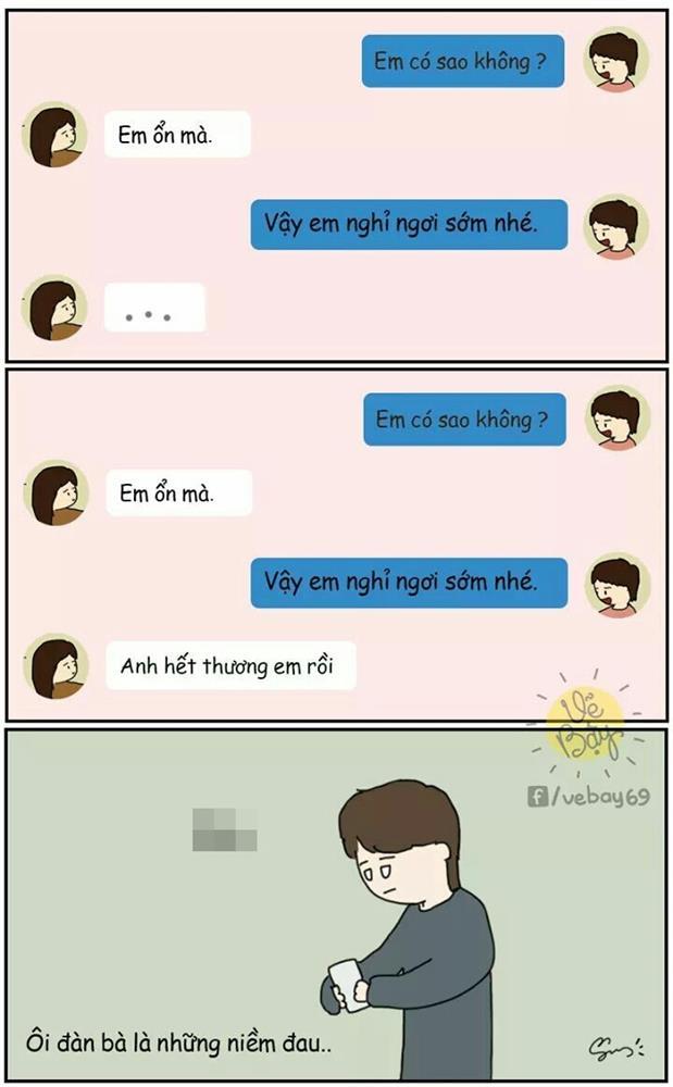 Trong mắt đàn ông, phụ nữ trở thành niềm đau như thế này đây-6