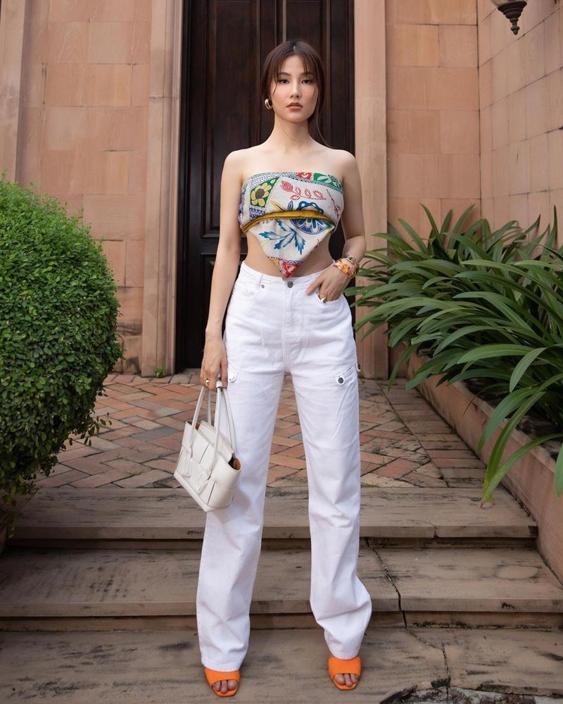 Street style nhuốm sắc đỏ ngày khai xuân của dàn mỹ nhân Việt-5