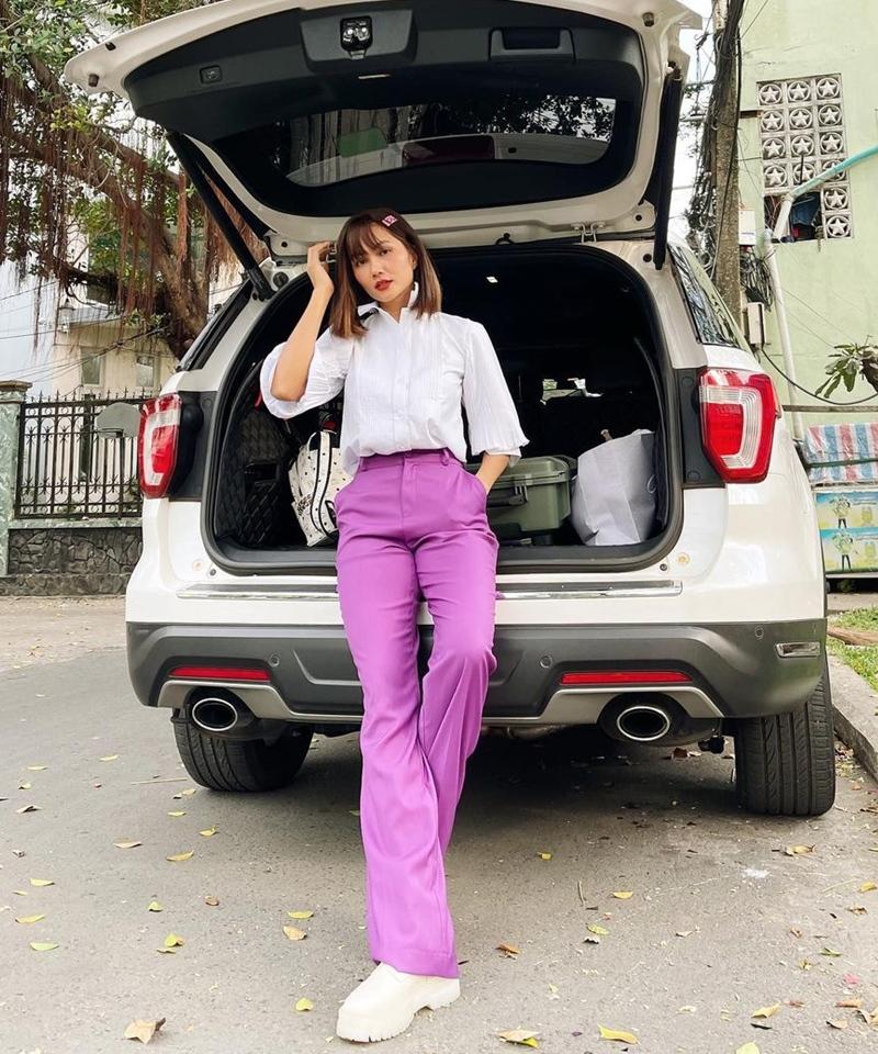 Street style nhuốm sắc đỏ ngày khai xuân của dàn mỹ nhân Việt-7