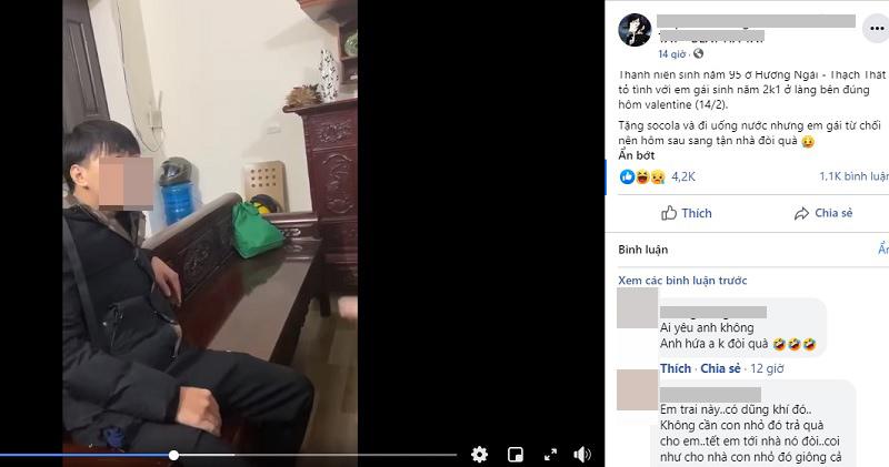 Bị từ chối tình cảm, thanh niên Hà Nội đến cà khịa gắt phụ huynh của crush-1