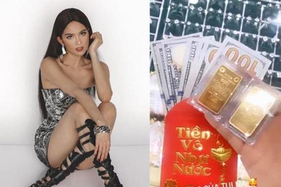Sao Việt sắm vàng ngày vía Thần Tài 2021: Riêng Di Băng mua 100 cây vàng