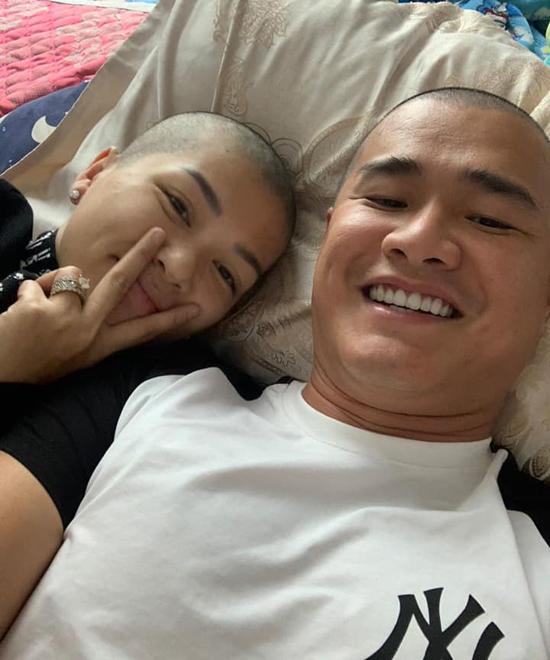 Mỹ nhân 6 con đình đám showbiz Việt bất ngờ cạo đầu trọc lóc-3