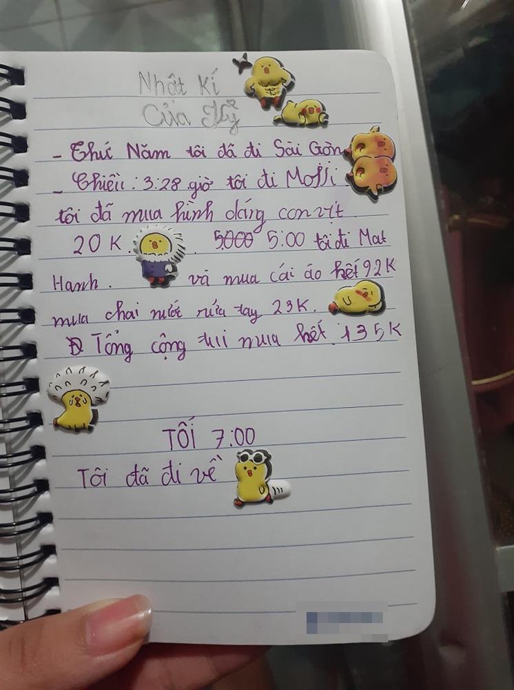Cười ngất với nhật ký chi tiêu của nhóc tiểu học Đồng Tháp-1