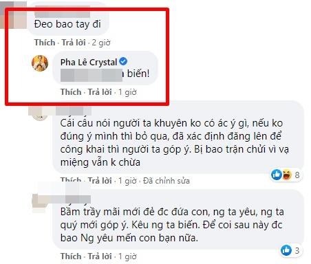 Pha Lê đuổi thẳng cổ người góp ý cách nuôi con-2