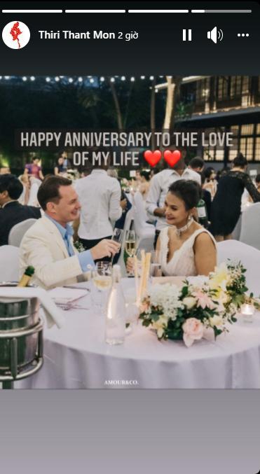 Chồng cũ Hồng Nhung và vợ mới kỷ niệm 2 năm cưới-4