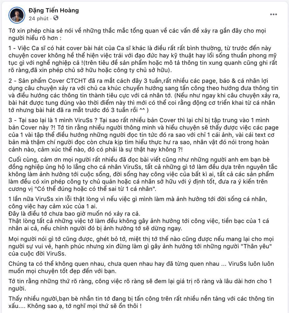 ViruSs viết tâm thư: Tớ tin rằng những thứ rõ ràng, sẽ mang lại giá trị lâu dài cho một con người-1