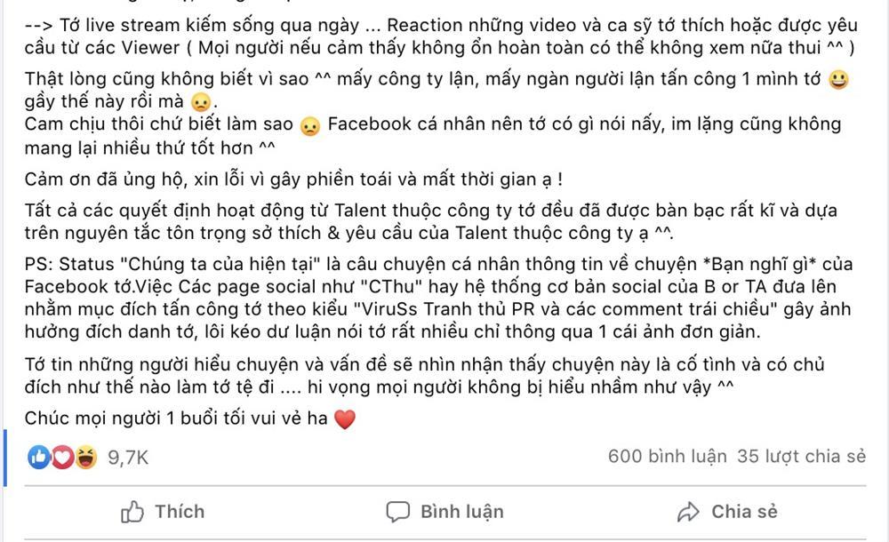 ViruSs viết tâm thư: Tớ tin rằng những thứ rõ ràng, sẽ mang lại giá trị lâu dài cho một con người-2