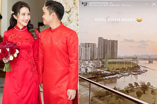 Primmy Trương khéo khoe cuộc sống hôn nhân 'sang xịn mịn'