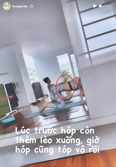 Không còn phải photoshop, Hồ Ngọc Hà khoe cơ bụng cuồn cuộn-2