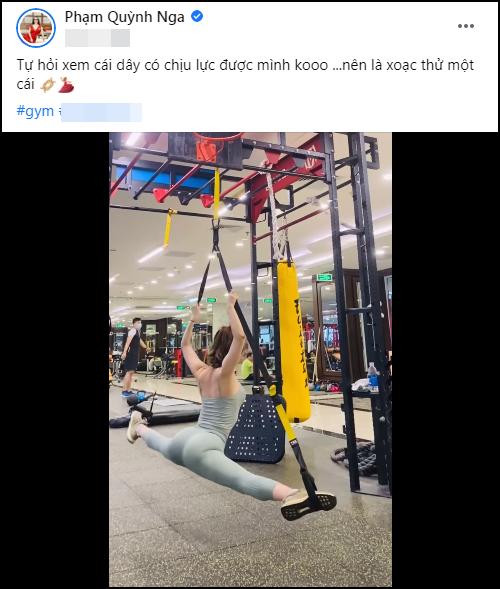 Quỳnh Nga xoạc chân trên không, Việt Anh comment đỏ mặt-1