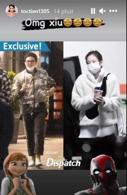 Sao Vbiz rần rần vì tin G-Dragon và Jennie hẹn hò: Huyền My - Tóc Tiên xỉu ngang xỉu dọc-2