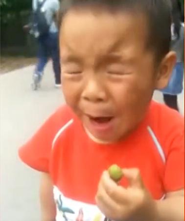 101 biểu cảm của bé khi bị dụ ăn chua khiến ai cũng đổ gục-9