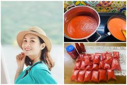 Mẹ Hà Nội mách cách làm tương cà siêu sạch từ cà chua 'giải cứu' nông sản