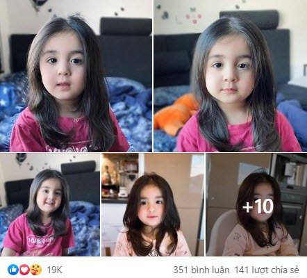 Dân mạng phát sốt cặp con lai đẹp như vẽ của mẹ 9X ở Cà Mau-1