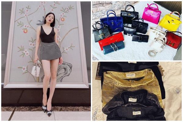 Lệ Quyên, Hiền Hồ, Linh Ka đeo thắt lưng ngược cực phèn-11