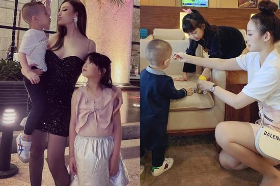 Con gái Huyền Baby mới 8 tuổi đã bộc lộ tố chất mỹ nhân