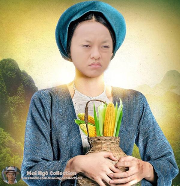 Mai Ngô khoe vòng 3 trứ danh, dân mạng đứng hình khi nhìn tới chân mày-5