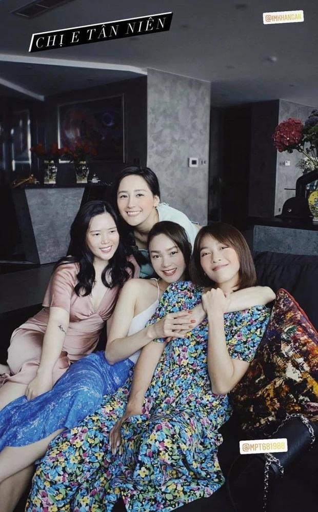 Mai Phương Thúy, Khả Ngân lép vế trước nhan sắc của Minh Hằng khi chụp chung hình-1
